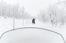 Snowmobile adventure from Tromsø to the Finnish Lapland