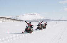 Snowmobile adventure from Tromsø to the Finnish Lapland