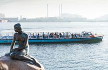 Copenhagen hop-on hop-off bus with 1-hour boat cruise