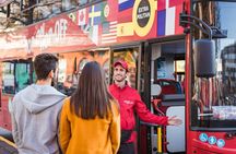 Copenhagen hop-on hop-off bus with 1-hour boat cruise