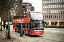Copenhagen hop-on hop-off bus with 1-hour boat cruise