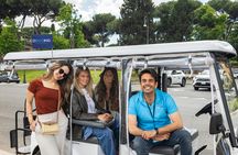 Rome main attractions exclusive golf cart tour
