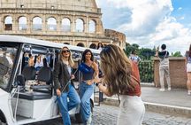 Rome main attractions exclusive golf cart tour