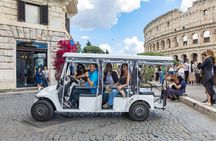 Rome main attractions exclusive golf cart tour