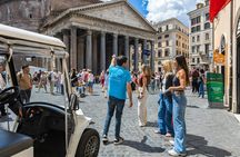 Rome main attractions exclusive golf cart tour