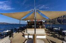 Santorini tour of caldera with glass-bottom boat