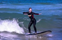 Surfing lesson for beginners at Surfers Paradise