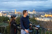 E-bike night tour of Florence with stunning view from Piazzale Michelangelo