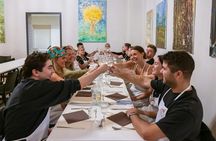 Homemade pasta and dessert cooking class in Florence's historic center