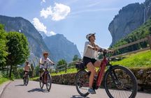 E-bike tour to the Lauterbrunnen waterfalls
