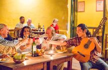 Salta historic folklore walking tour and traditional Peña