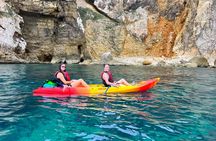 Guided kayak and snorkel adventure in Villajoyosa on the Costa Blanca
