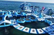 Inflatable Water Park Adventure in the Sea of Salou