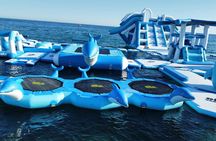 Inflatable Water Park Adventure in the Sea of Salou