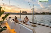 Palma Bay premium catamaran with dinner, swim and optional VIP area