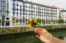 Bilbao Old Town food tour with pintxos, wine and market visit
