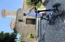 Rhodes self-balancing scooter tour through the old town