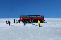 Langjökull Glacier monster truck tour from Gullfoss