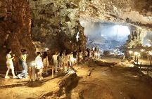 Ha Long Bay full-day cruise with caves and island visit