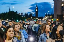 London evening bus tour and scenic boat ride on the Thames