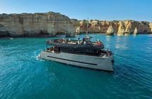 Albufeira sunset cruise with food tasting live DJ and open bar