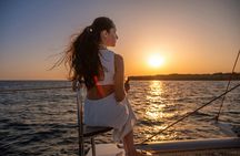 Albufeira sunset cruise with food tasting live DJ and open bar