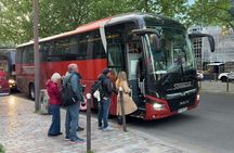 Paris to Bruges transfer by coach and audio-guided city tour