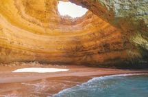 Vilamoura dolphins and Benagil caves catamaran cruise