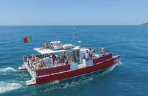Vilamoura Benagil caves and coastline catamaran cruise