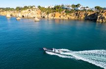 Albufeira dolphins and Benagil caves RIB boat tour