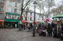 Montmartre walking tour with French cheese, charcuterie and wine