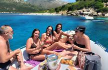 Dolphin watching RIB private tour to Capo Figari from Olbia
