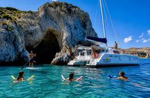 Anthony Quinn, Afandou and Ladiko Bay all-inclusive catamaran cruise