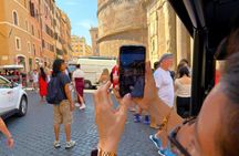 Rome golf cart sightseeing tour with audio guide