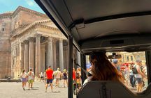 Rome golf cart sightseeing tour with audio guide