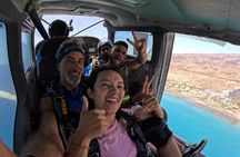 Tandem skydive activity in Gran Canaria