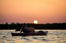 Sunset kayak tour in Cancun Nichupté Lagoon