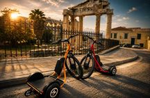 Athens e-trike tour with greek gods game and ice cream stop