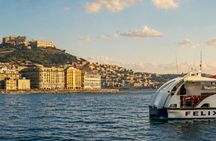 Naples bay cruise with Posillipo and Vesuvius views