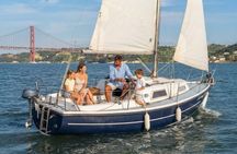 Sunset private yacht tour in Lisbon