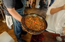 Barcelona Time Out Market food tour with tapas and wine