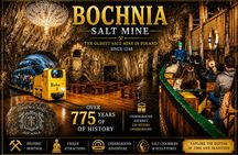 Bochnia Salt Mine tour from Kraków with underground boat ride
