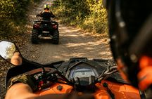 Snowmobile or quad ride and thermal pools day trip from Kraków