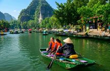 Ninh Bình afternoon tour from Hanoi with lantern boat and dinner