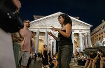 Rome City, Pantheon, and Trevi Fountain night walking tour