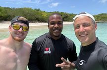 St John's snorkel with sea turtles at Green Island