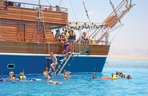 Pirate boat adventure and snorkelling tour with lunch from Marsa Alam
