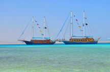 Pirate boat adventure and snorkelling tour with lunch from Marsa Alam
