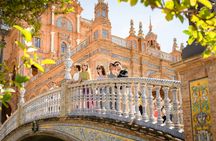 Seville Cathedral, Giralda, Plaza de España tour with cruise to Triana