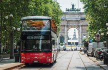 Milan open top hop-on hop-off bus tour 24 hours
